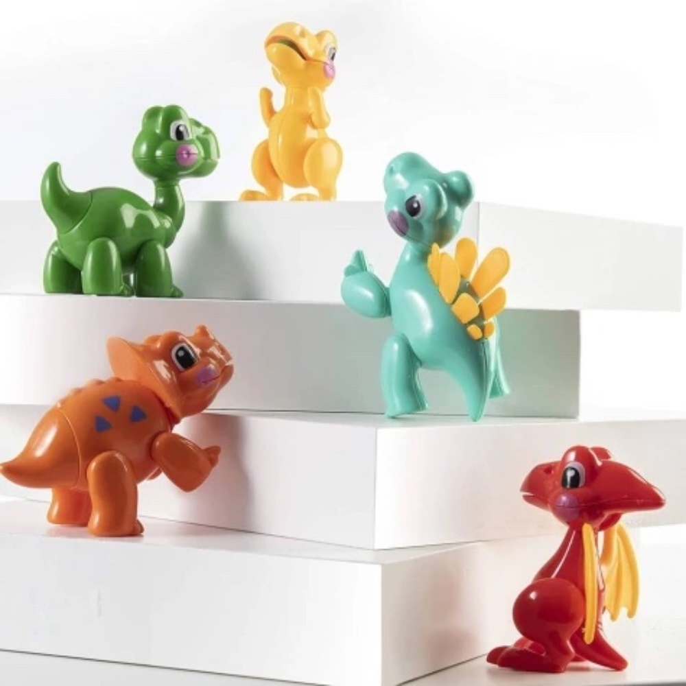 Flexible Cartoon Dinosaur Toys (5)